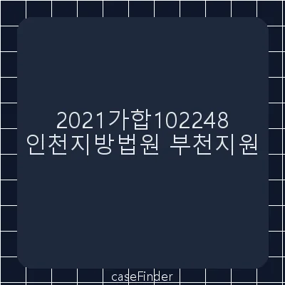 청구이의 - 인천지방법원부천지원